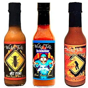 Wicked Tickle Habanaro Hot Sauce<br>
Gift Set