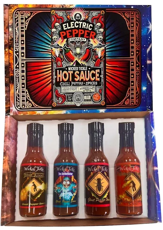 Wicked Tickle Bhut, Habanero Head, Ghost & Honey, Defibrillator